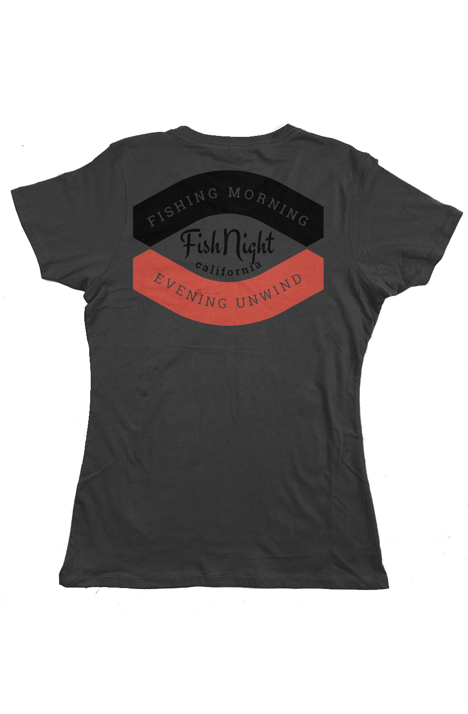 Womens Classic T Shirt Fish Night Unwind