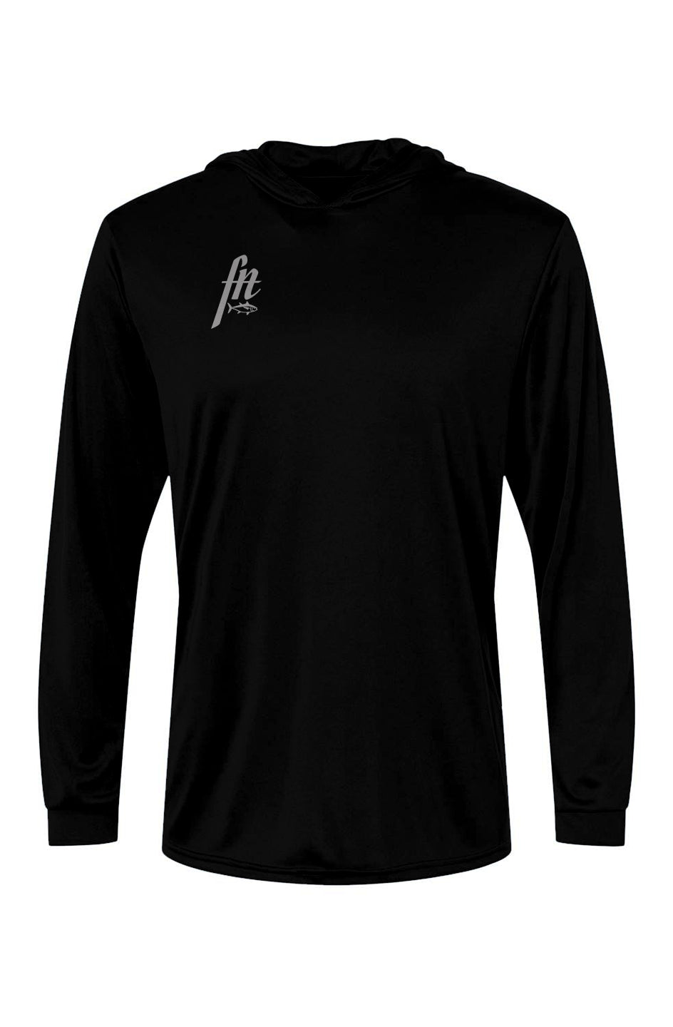 Bahama Hooded LS Tee Fish Night Baja Mex