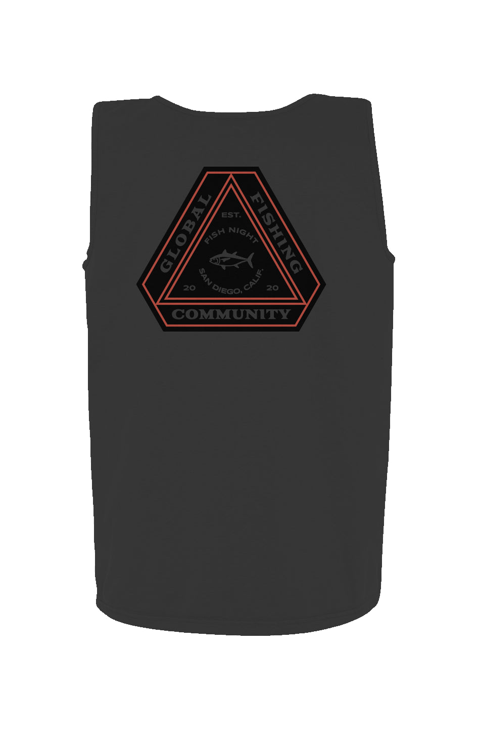 Comfort Colors Tank Top Fish Night Global Communit