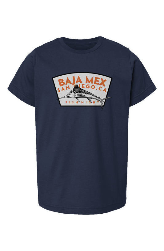 Youth Fine Jersey T-Shirt Fish Night Tails